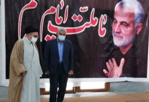 وزیر اطلاعات وارد گیلان شد | حضور در گلزار شهدای شهر رشت