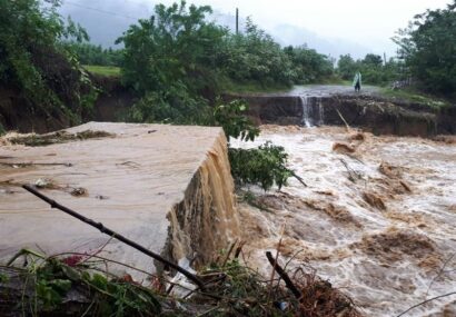 هشدار جاری شدن سیلاب در مناطق مختلف گیلان