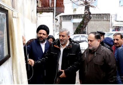 منزل شهید ابوالحسن کریمی دادستان اسبق گیلان در لاهیجان پلاک کوبی شد