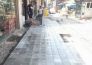 آغاز نهضت پیاده رو سازی گسترده در شهر کلاچای