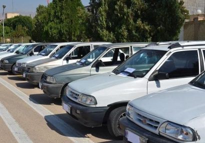 ۵ دستگاه خودروی سرقتی پراید در گیلان کشف شد