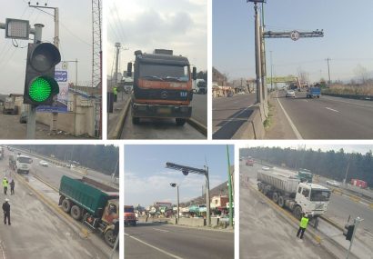 برخورد با تخلفات ناوگان باربری در گیلان