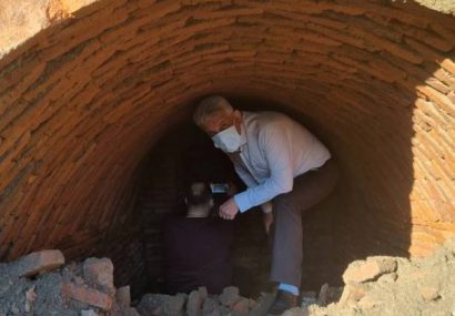 کشف گور‌های باستانی درشهر رشت