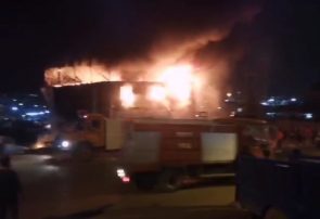 آتش سوزی ۳ مغازه در ماسال