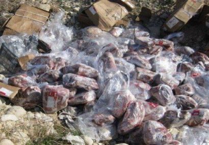 معدوم شدن بیش از ۱۵۰۰ کیلوگرم فرآورده خام دامی غیر بهداشتی در رشت