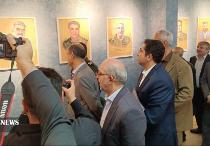 افتتاح نگارخانه‌ی موزه‌ی شهدای گیلان