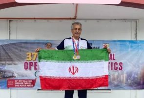 درخشش دونده گیلانی در مسابقات قهرمانی دو و میدانی پیشکسوتان آسیا