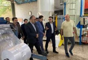 بازدید میدانی از شهرک صنعتی کوچیچال فومن با هدف پشتیبانی از تولید ملی