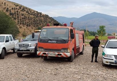 مانور مقابله با حوادث و بحران در شهرستان رودبار
