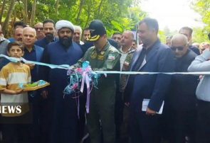 افتتاح نخستین طرح محرومیت زدایی ارتش در صومعه سرا