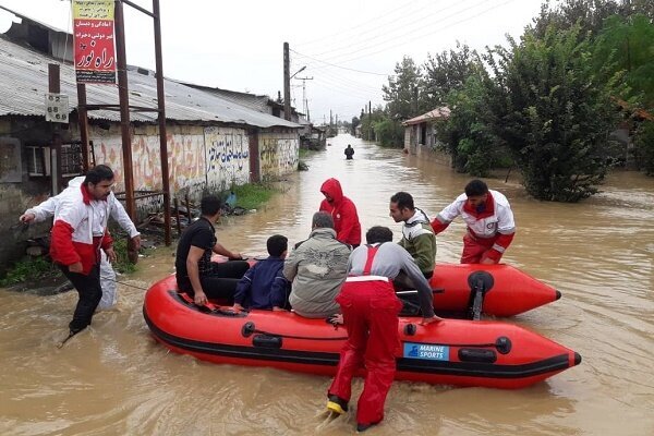 مدیریت بحران آب‌گرفتگی در رشت