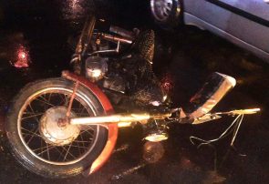 پایان تلخ موتورسوار ۳۵ ساله در جاده فرعی رضوانشهر