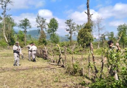 رفع تصرف زمین‌های ملی در شهرستان رضوانشهر