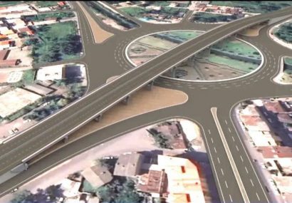 کلنگ پروژه بزرگ تقاطع غیرهمسطح میدان کیسم آستانه‌اشرفیه به زمین خورد