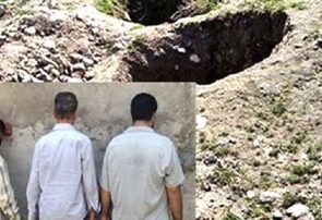 دستگیری ۳ حفار غیرمجاز در یکی از روستا‌های دیلمان