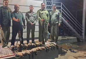 دستگیری شکارچیان متخلف و کشف ۲۱ لاشه پرنده در سیاه کشیم صومعهسرا دستگیری شکارچیان متخلف و کشف ۲۱ لاشه پرنده در سیاه کشیم صومعهسرا