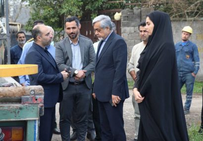 تبدیل ۳۵ کیلومتر شبکه سیمی به کابل خودنگهدار در خشکبیجار | آسفالت ورودی شهر کلید خورد تبدیل ۳۵ کیلومتر شبکه سیمی به کابل خودنگهدار در خشکبیجار | آسفالت ورودی شهر کلید خورد