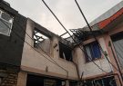 ۳ مصدوم و سوختن پشت بام منزل مسکونی در انفجار صبحگاهی رشت
