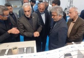 افتتاح خط تولید محصولات پزشکی یک واحد تولیدی