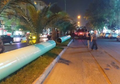 آغاز عملیات اجرایی خط انتقال آب از میدان گاز تا برج ۱ رشت با هدف افزایش فشار و کیفیت آب آغاز عملیات اجرایی خط انتقال آب از میدان گاز تا برج ۱ رشت با هدف افزایش فشار و کیفیت آب