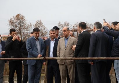 برای تکمیل کمربندی تالش ۱۵۰۰ میلیارد نیاز است | بازدید از روند اجرای عملیات سد لاستیکی