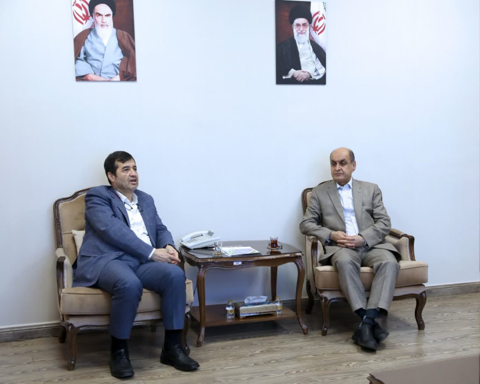 دیدار هادی حق شناس با احمد دنیامالی؛ هم افزایی برای ساخت استادیوم جدید و بازسازی اماکن ورزشی